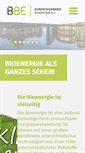 Mobile Screenshot of bioenergie.de